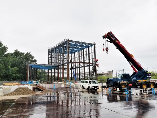 エア ウォーター物流 白石第2センター 建設中 北海道リアルエコノミー 地域経済ニュースサイト