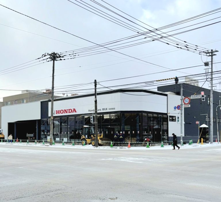 火災で新築の「ホンダカーズ南札幌・元町駅前店」、2026年1月中旬オープン リアルエコノミー 